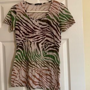 cha cha vente top multicolored, size Small
